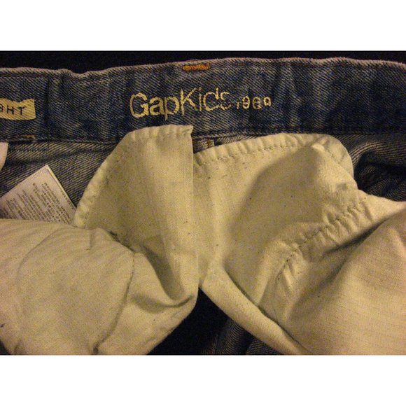 GAP Kids 1969 CUTOFF JEANS SHORTS Cut Off W 24 MEASURED Daisy Dukes Low Rise - Picture 11 of 12